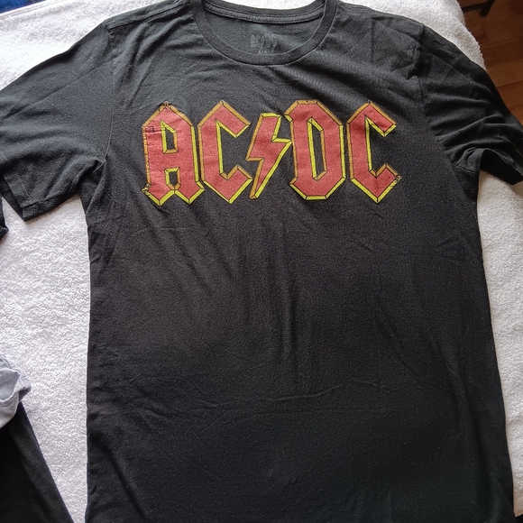 AC/DC rock band t-shirt/tank top bundle men's sz Medium - Picture 5 of 9
